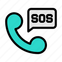 phone, help, sos, call, support