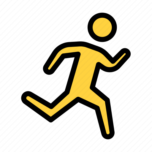 Run, safety, emergency, exit, out icon - Download on Iconfinder