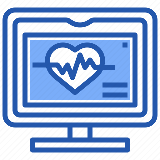 Computer, defibrilator, healthcare, medical, heart, emergency icon - Download on Iconfinder