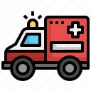 ambulance, car, healthcare, medical, heart, emergency