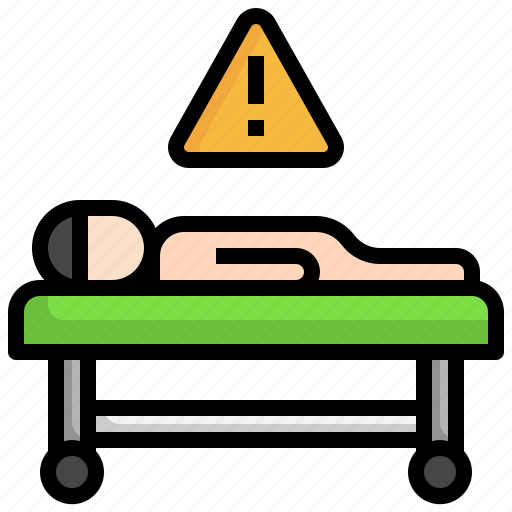 Emergency, patient, heart, dangerous, healthcare, medical icon - Download on Iconfinder