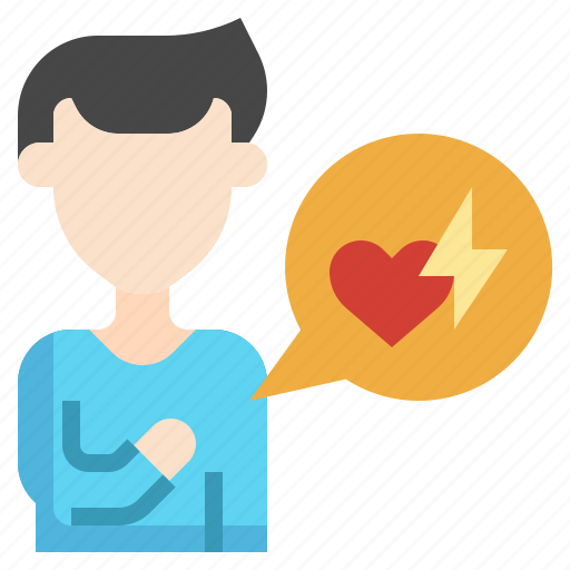 Man, pain, healthcare, medical, heart, emergency icon - Download on Iconfinder