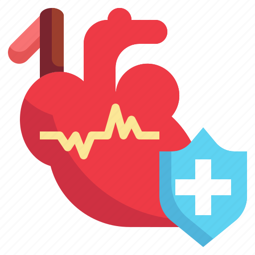Protect, healthcare, medical, heart, emergency icon - Download on Iconfinder