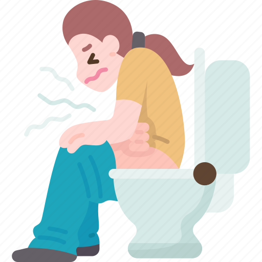 Diarrhea, stomach, sickness, toilet, sanitary icon - Download on Iconfinder