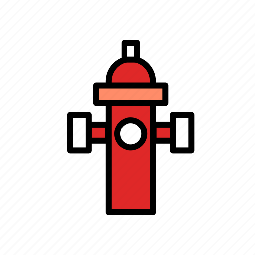 Care, emergency, fighter, fire, hydrant, lineicons, water icon - Download on Iconfinder