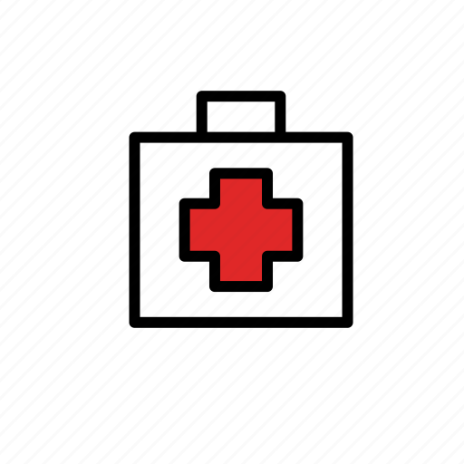 Aid, emergency, first, help, kit, lineicons, medical icon - Download on Iconfinder