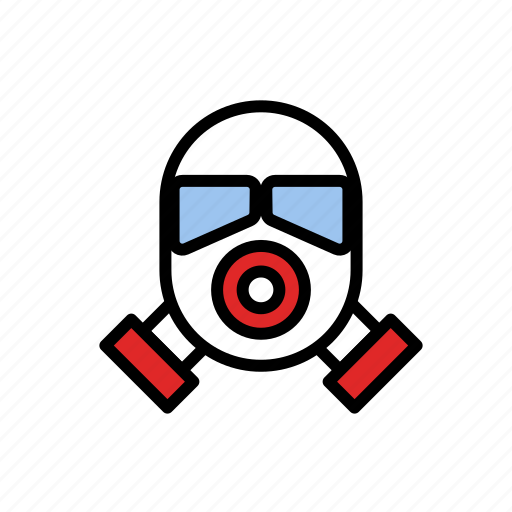 Emergency, gas, lineicons, mask, protection, safety, secure icon - Download on Iconfinder