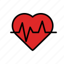 emergency, healthcare, heart, life, lineicons, medical, pound