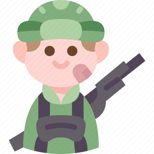 Soldier, military, army, warrior, patriotism icon - Download on Iconfinder