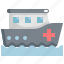 emergency, health, hospital, lifeboat, ship 
