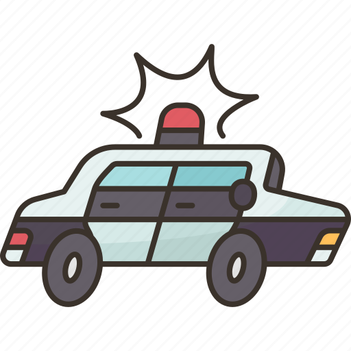 Police, car, cop, siren, emergency icon - Download on Iconfinder