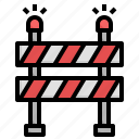 barrier, under, construction, traffic, road, barrierbarrier, tr