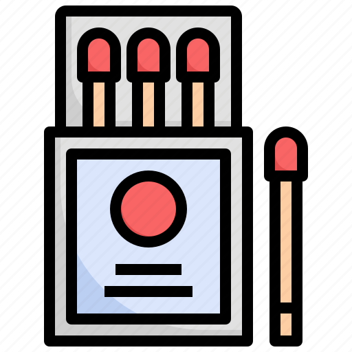 Matches, tools, and, utensils, miscellaneous, flame, energy icon - Download on Iconfinder