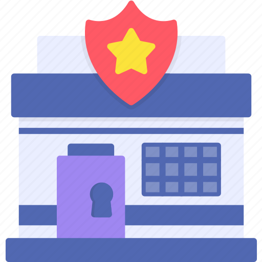 Police, station, department, authority, security icon - Download on Iconfinder