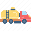 tanker, truck, oil, fuel, transportation, vehicle