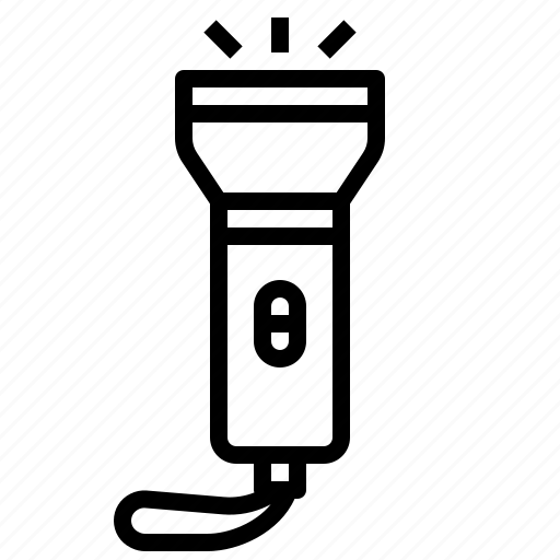 Flashlight, torch, lantern, lamp, electronics icon - Download on Iconfinder