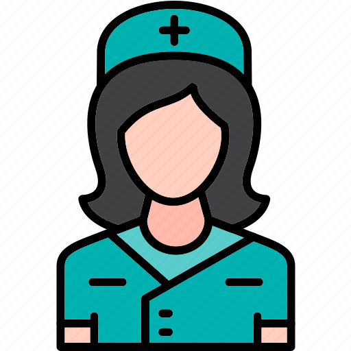 Nurse, head, healthcare, medicine, woman icon - Download on Iconfinder