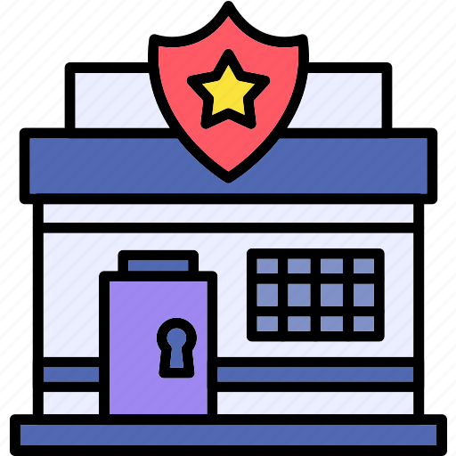 Police, station, department, authority, security icon - Download on Iconfinder