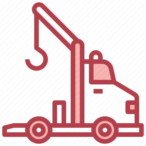 Toe, truck, breakdown, transportation, construction, and, tools icon - Download on Iconfinder
