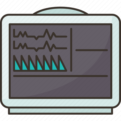 Monitor, electrocardiogram, cardio, ekg, medical icon - Download on Iconfinder
