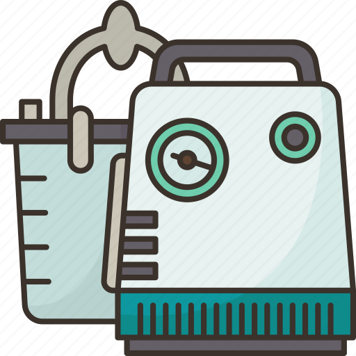 Suction, drainage, flow, medical, device icon - Download on Iconfinder