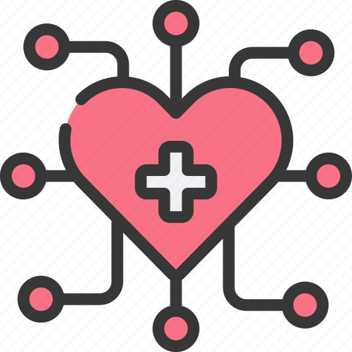 Health, technology, heart, healthy, medical, tech icon - Download on Iconfinder