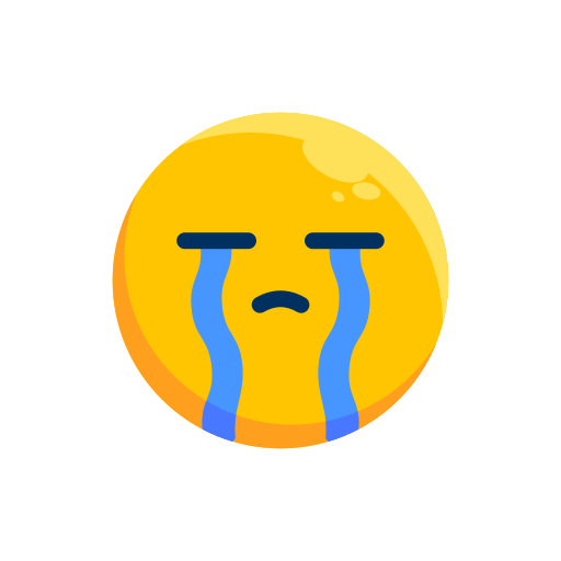 Crying, emoji, emoticon, emotion, expression, sad icon - Free download