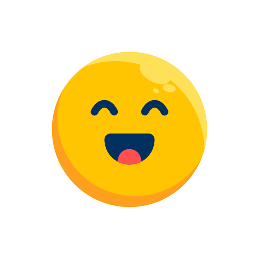 Emoji, emoticon, emotion, expression, laugh icon - Free download