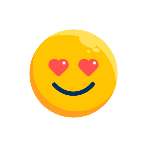 Emoji, emoticon, emotion, expression, face, fall in love icon - Free download