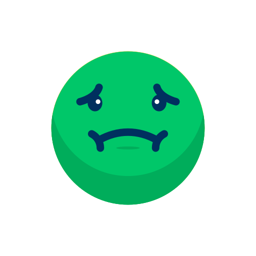 Emoji, emoticon, emotion, expression, face, nausea, smile icon - Free download