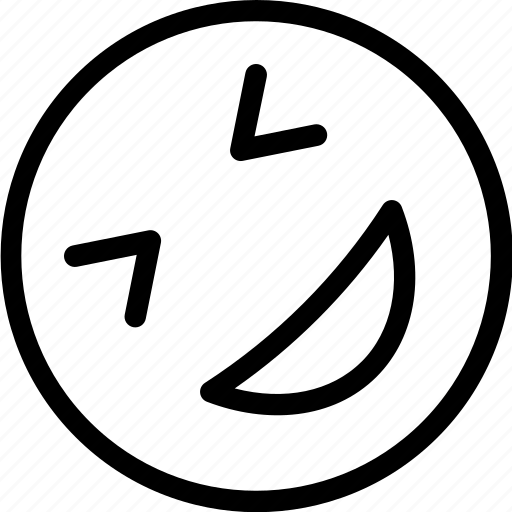 Emotion, rolling, emoticon, happy, emoji, laugh icon - Download on Iconfinder