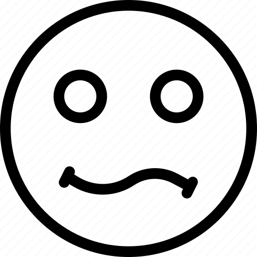 Emoticon, expression, prejudice icon - Download on Iconfinder