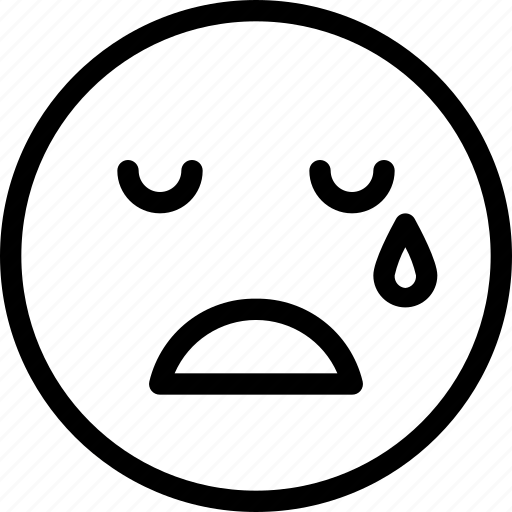 Emotion, face, cry., emoji, smiley, weary icon - Download on Iconfinder