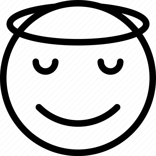 Blush, emoji, angle, smile icon - Download on Iconfinder
