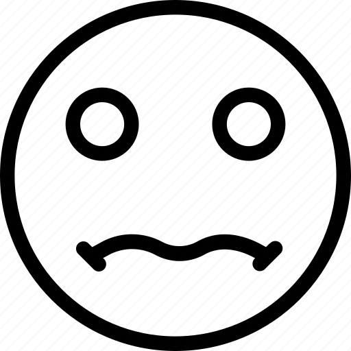 Emoticon, disgusted, confused, emoji icon - Download on Iconfinder