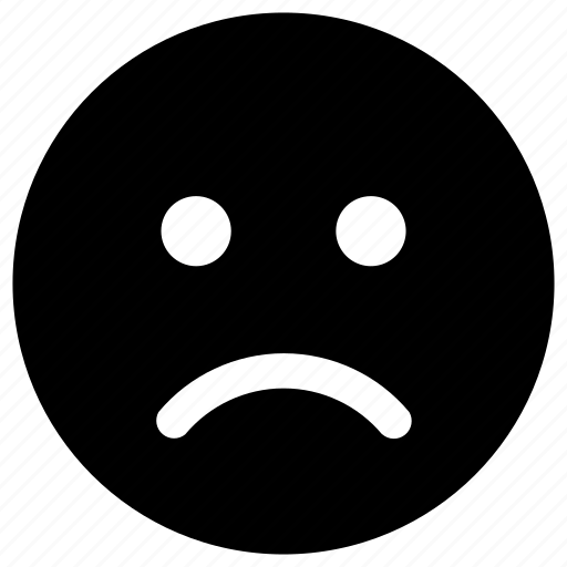 Emoji sad, frown face, frown icon, upset face, upset, emoji, sad icon - Download on Iconfinder