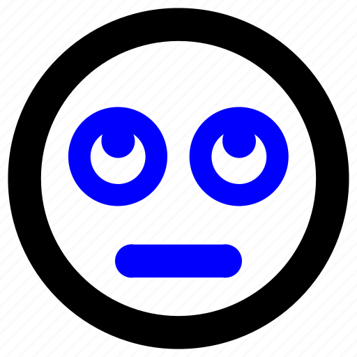 Shame emoji, emoji, flushed, emoticon, joy, shame, expression icon - Download on Iconfinder