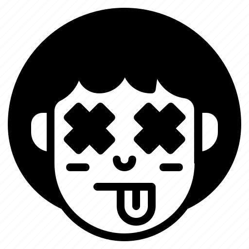 Dead, emoji, icon, emotion, symbol, defunct, lifeless icon - Download on Iconfinder