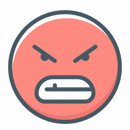 Angry, evil, hatred, emoji icon - Download on Iconfinder