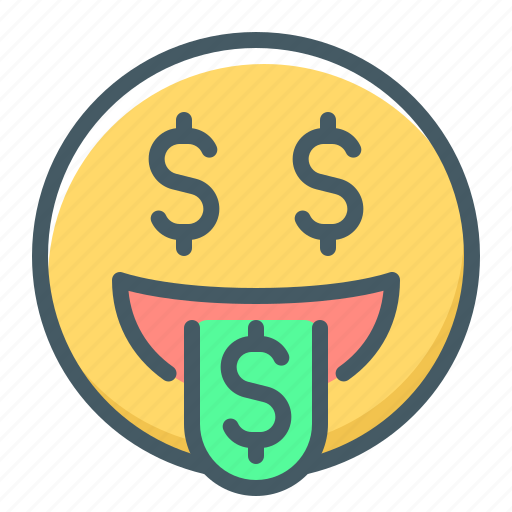 Dollar, emoji, money icon - Download on Iconfinder