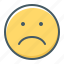 emoji, sad, sadder, sorrowful 