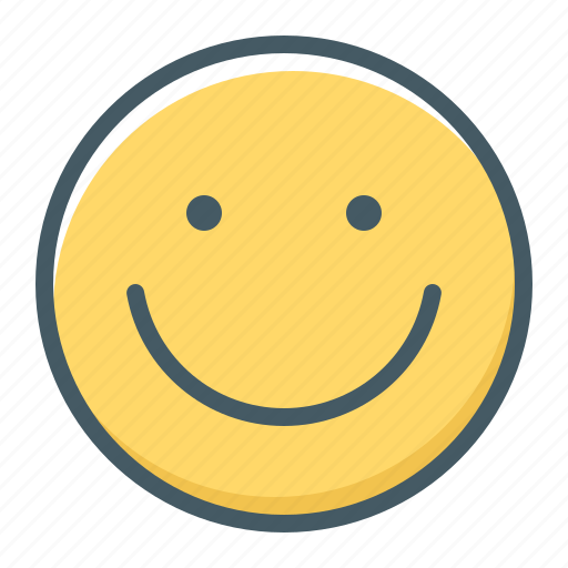 Positive, smiley, smile, emoji icon - Download on Iconfinder