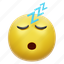 sleeping, emoji, expression, avatar, user, emotion, face, profile, sleep 