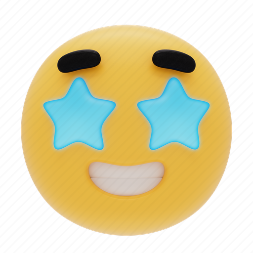 Emoji, emoticon, emotion, sad, happy, face, smile 3D illustration - Download on Iconfinder