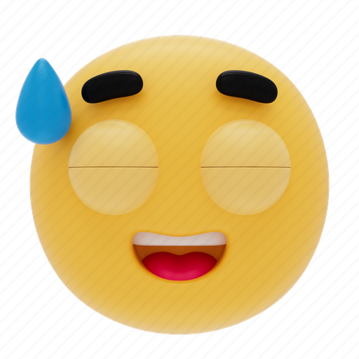 Emoji, emoticon, emotion, happy, smiley, expression, feeling 3D illustration - Download on Iconfinder