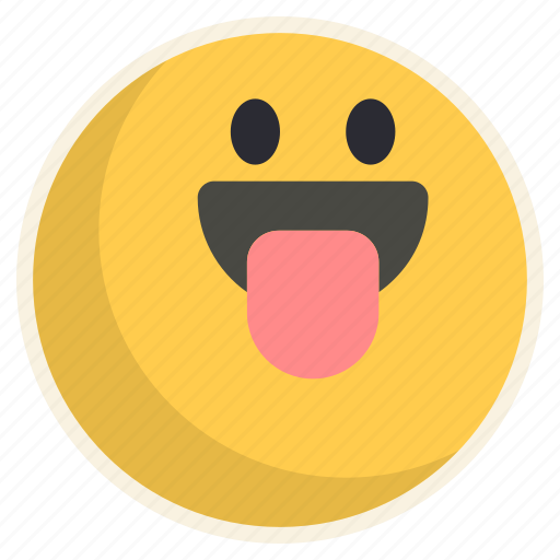 Tease, face, teasing, joking, emoji icon - Download on Iconfinder