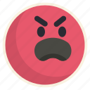enraged, furious, mad, anger, angry, emoji
