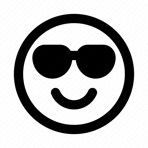 Cool, emoji, emotion, face, expresssion icon - Download on Iconfinder