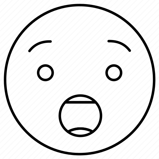 Emoji, emoticon, face, shock icon - Download on Iconfinder