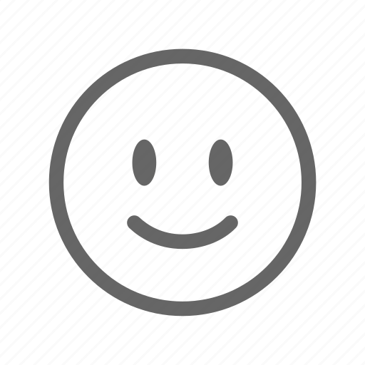 Emoji, emotion, slightly, smile, smiley icon - Download on Iconfinder